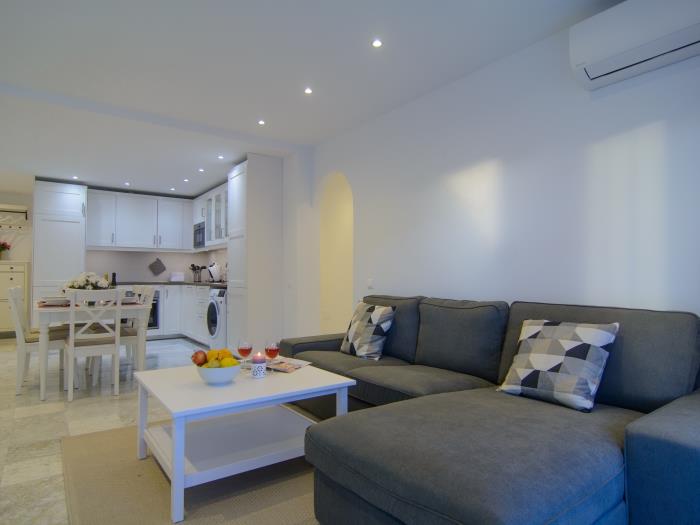 Living room with sitting and dining area